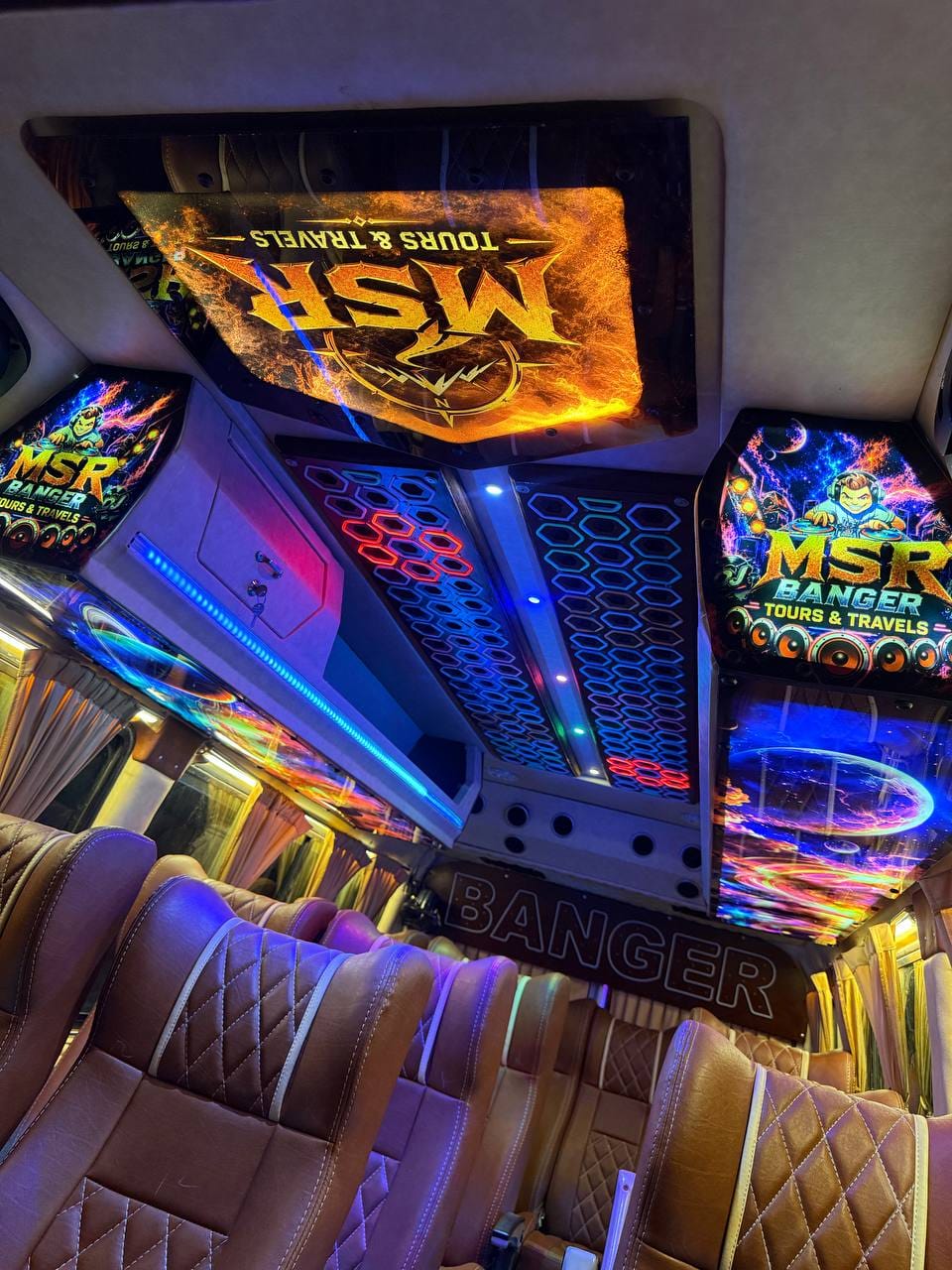 MSR Banger DJ Sound & Galaxy Lighting